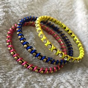 Set of colorful bangles